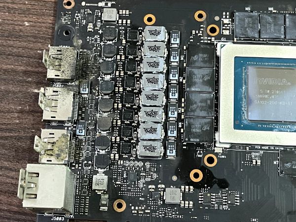 ASUS TUF RTX3080 O10G GAMING｜深度清潔