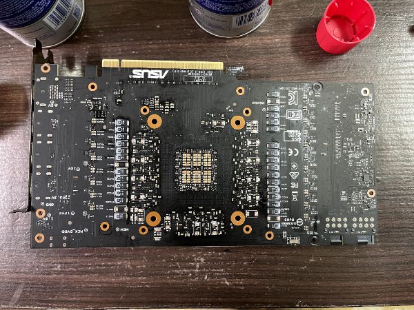 ASUS TUF RTX3080 O10G GAMING｜深度清潔