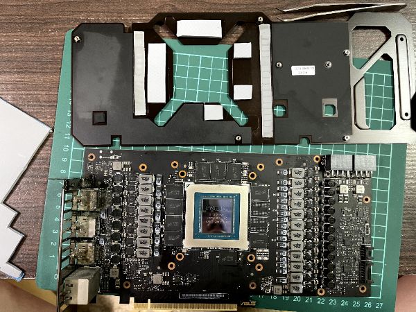 ASUS TUF RTX3080 O10G GAMING｜深度清潔