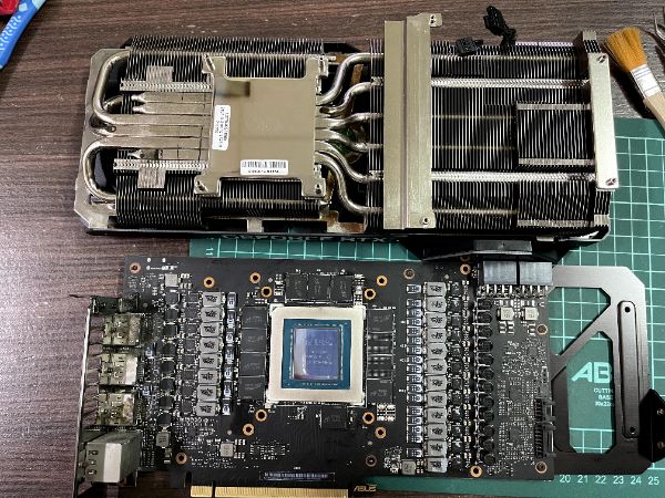 ASUS TUF RTX3080 O10G GAMING｜深度清潔
