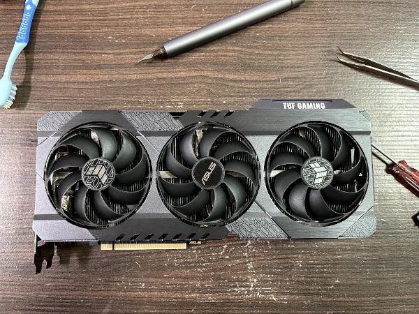 ASUS TUF RTX3080 O10G GAMING｜深度清潔