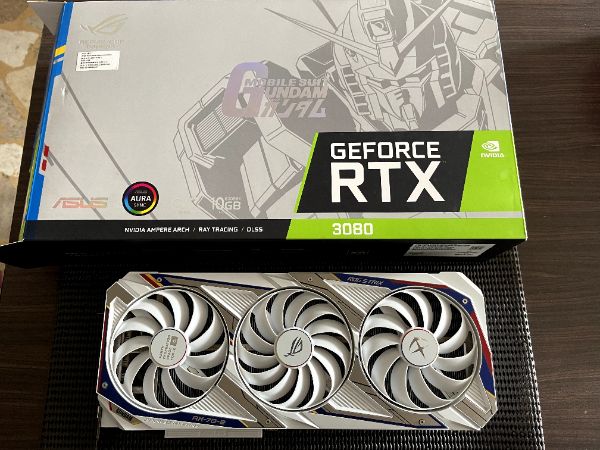 ROG-STRIX-RTX3080-O8G-GAMING 鋼彈限定版｜深度清潔
