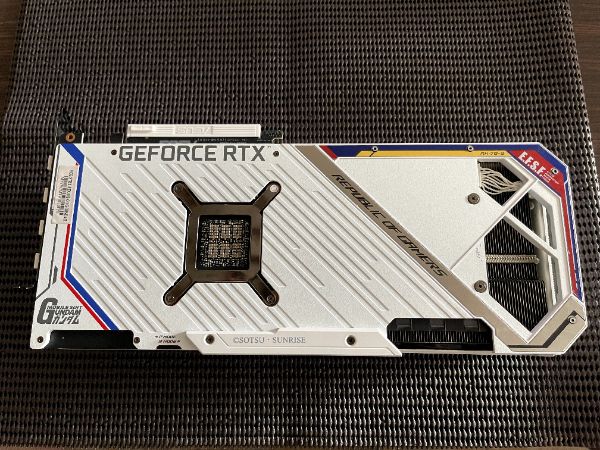 ROG-STRIX-RTX3080-O8G-GAMING 鋼彈限定版｜深度清潔