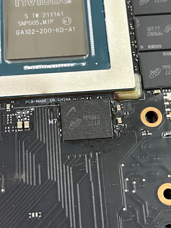 ROG-STRIX-RTX3080-O8G-GAMING 鋼彈限定版｜深度清潔