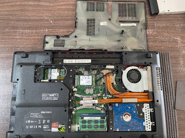 MSI GE70 2PC Apache｜深度清潔