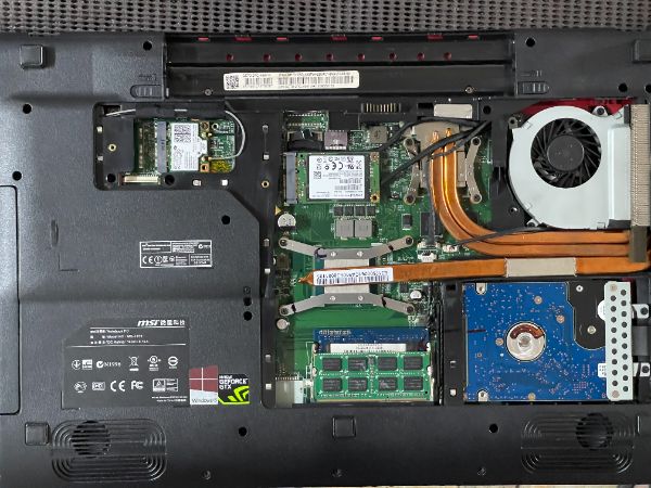 MSI GE70 2PC Apache｜深度清潔
