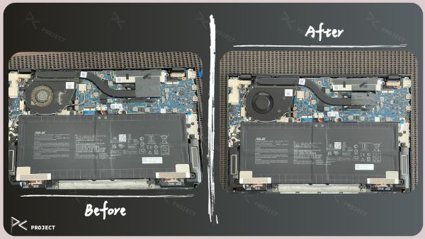 ASUS UM325U｜深度清潔