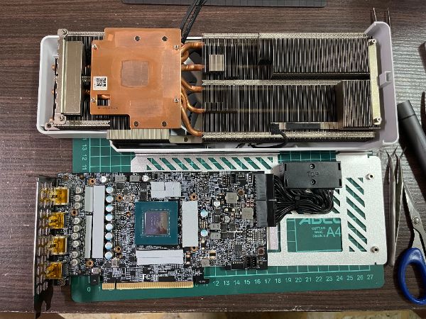GIGABYTE RTX 3070 Ti VISION OC 8G｜深度清潔