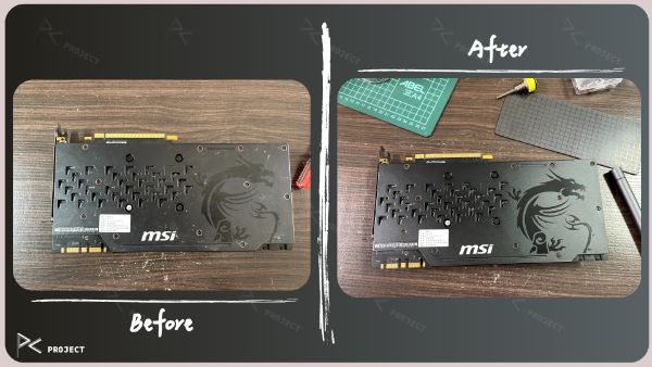 MSI GTX 1070 Ti GAMING 8G｜深度清潔