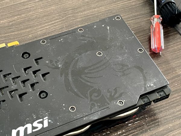 MSI GTX 1070 Ti GAMING 8G｜深度清潔
