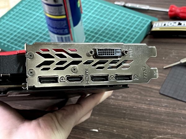 MSI GTX 1070 Ti GAMING 8G｜深度清潔