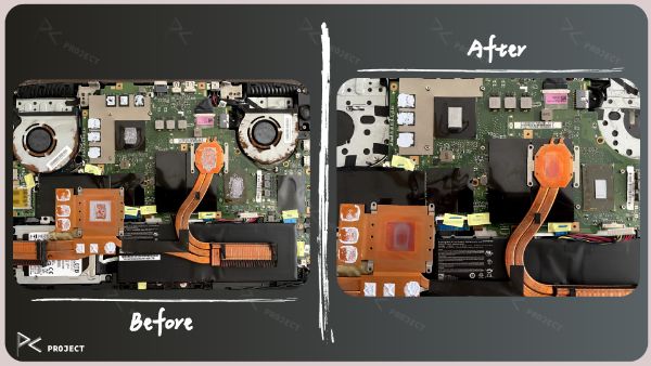 GIGABYTE SabrePro 15｜深度清潔