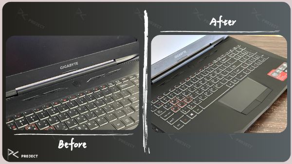GIGABYTE SabrePro 15｜深度清潔