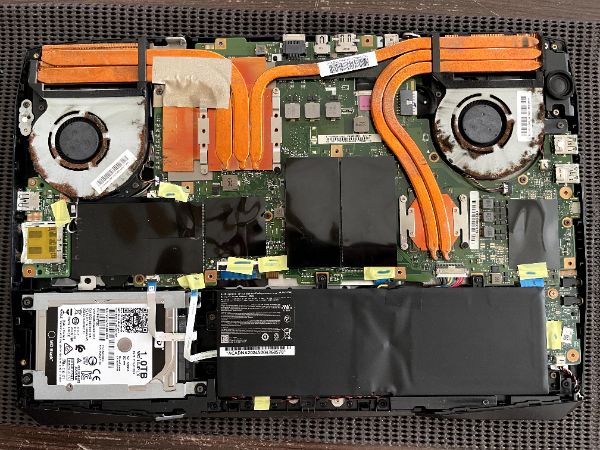 GIGABYTE SabrePro 15｜深度清潔