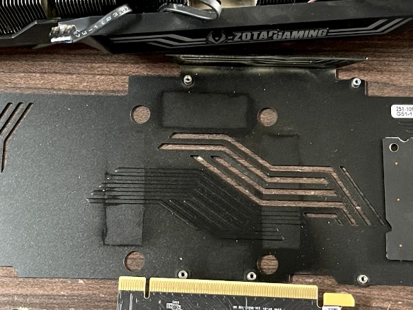 ZOTAC GAMING GeForce RTX 3080 Ti Trinity OC｜深度清潔