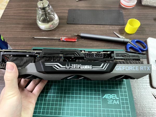 ZOTAC GAMING GeForce RTX 3080 Ti Trinity OC｜深度清潔