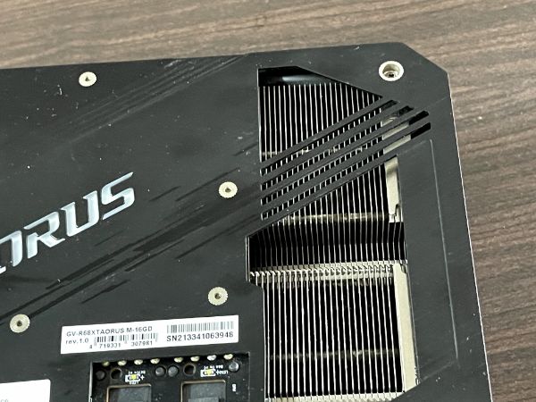 AORUS Radeon RX 6800 XT MASTER 16G｜深度清潔