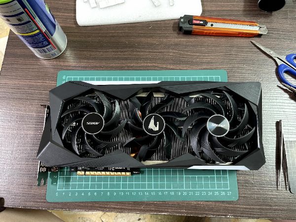 AORUS Radeon RX 6800 XT MASTER 16G｜深度清潔
