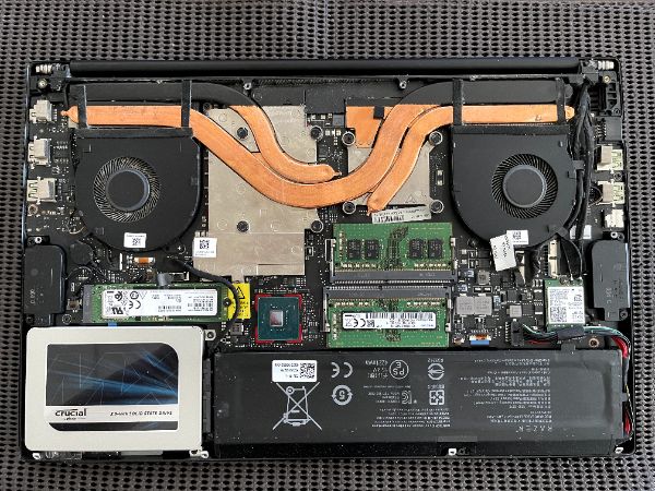 Razer Blade 15｜深度清潔