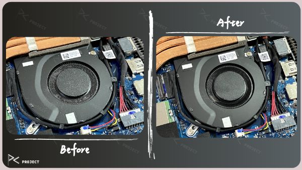 ASUS TUF FA506IC｜深度清潔