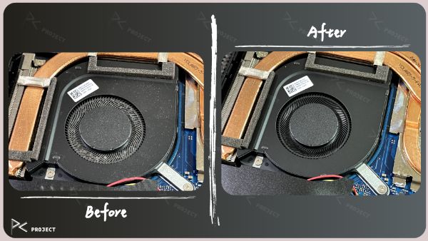 ASUS TUF FA506IC｜深度清潔