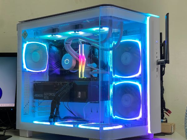 Montech KING 95 PRO 白｜新機組裝