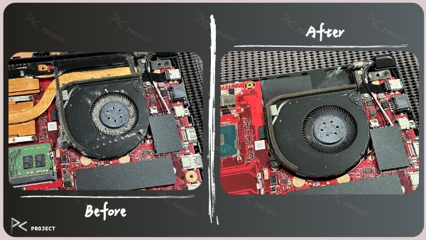 ASUS ROG Strix SCAR Edition GL703GE｜深度清潔