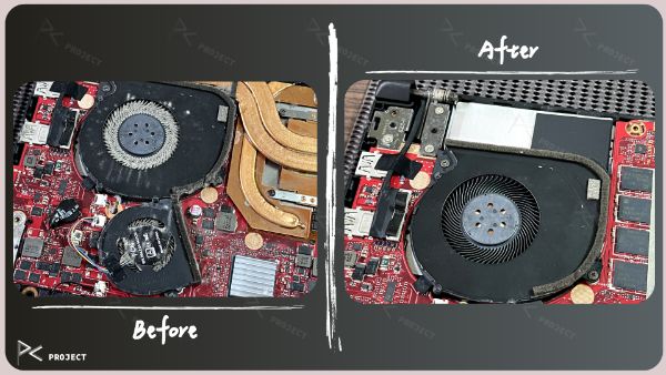 ASUS ROG Strix SCAR Edition GL703GE｜深度清潔