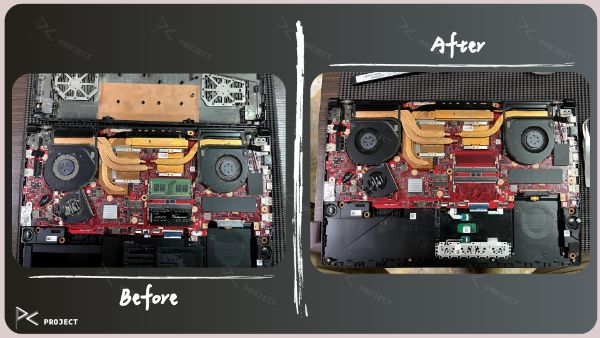 ASUS ROG Strix SCAR Edition GL703GE｜深度清潔