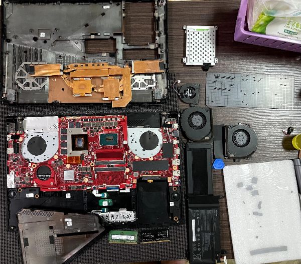 ASUS ROG Strix SCAR Edition GL703GE｜深度清潔