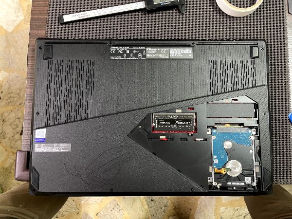 ASUS ROG Strix SCAR Edition GL703GE｜深度清潔