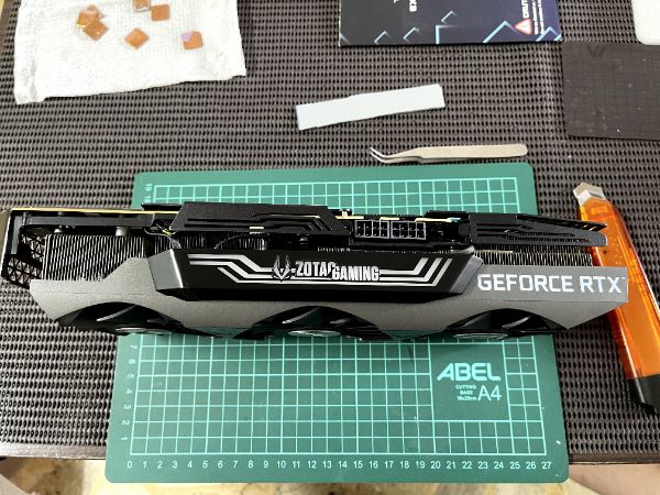 ZOTAC GAMING GeForce RTX 3080 Ti Trinity｜深度清潔