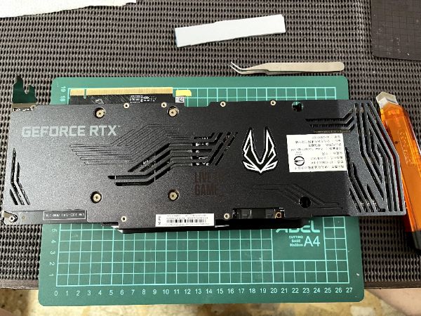 ZOTAC GAMING GeForce RTX 3080 Ti Trinity｜深度清潔