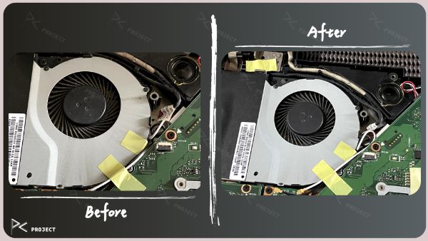 ASUS X552V｜深度清潔