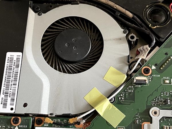ASUS X552V｜深度清潔