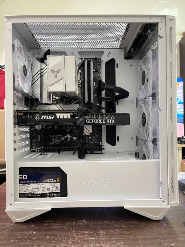 MSI MPG GUNGNIR 110R WHITE｜新機組裝