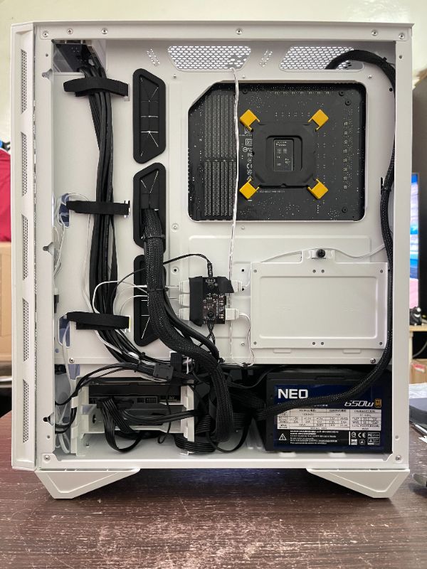 MSI MPG GUNGNIR 110R WHITE｜新機組裝