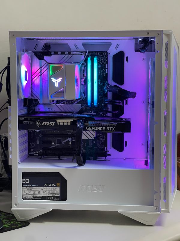 MSI MPG GUNGNIR 110R WHITE｜新機組裝
