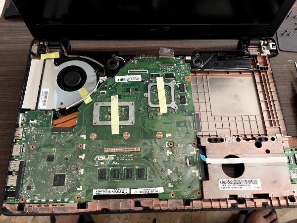 ASUS X550J｜深度清潔