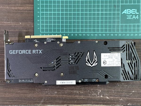 ZOTAC GAMING GeForce RTX 3080 Ti Trinity｜深度清潔