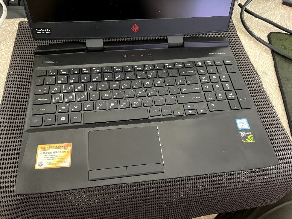 HP OMEN 15 15-dc0086TX｜簡易清潔