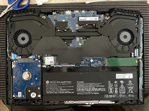 HP OMEN 15 15-dc0086TX｜簡易清潔