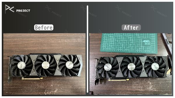 ZOTAC GAMING GeForce RTX 3080 Ti Trinity｜深度清潔