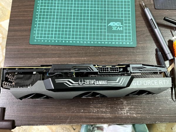 ZOTAC GAMING GeForce RTX 3080 Ti Trinity｜深度清潔