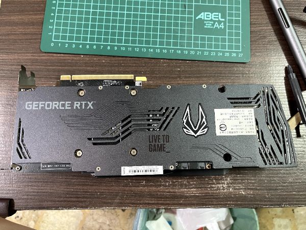 ZOTAC GAMING GeForce RTX 3080 Ti Trinity｜深度清潔
