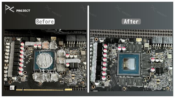 ZOTAC GAMING GeForce RTX 3070 Ti Trinity｜深度清潔