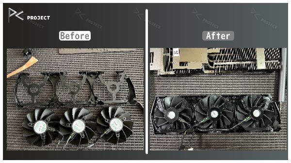 ZOTAC GAMING GeForce RTX 3070 Ti Trinity｜深度清潔