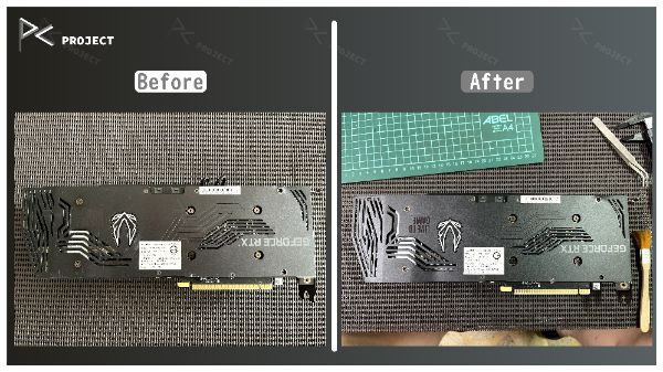 ZOTAC GAMING GeForce RTX 3070 Ti Trinity｜深度清潔