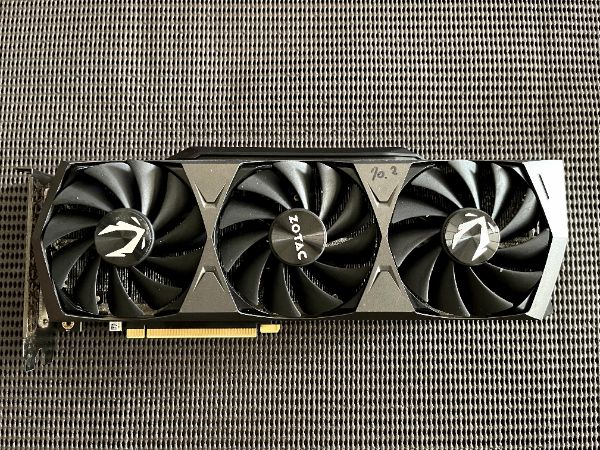 ZOTAC GAMING GeForce RTX 3070 Ti Trinity｜深度清潔
