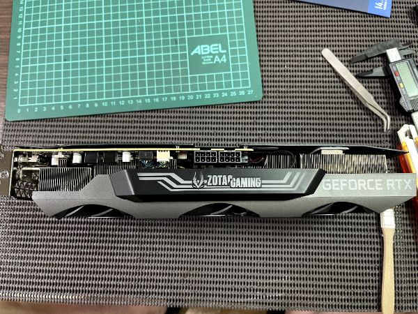 ZOTAC GAMING GeForce RTX 3070 Ti Trinity｜深度清潔